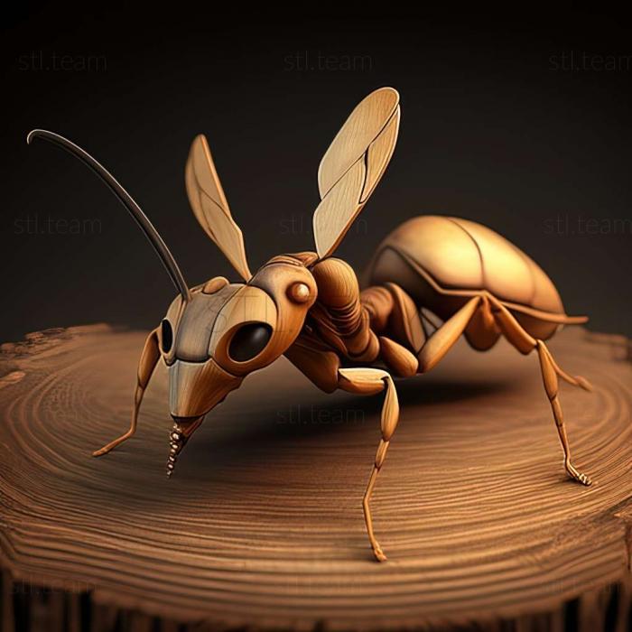 3D модель Camponotus atriceps (STL)